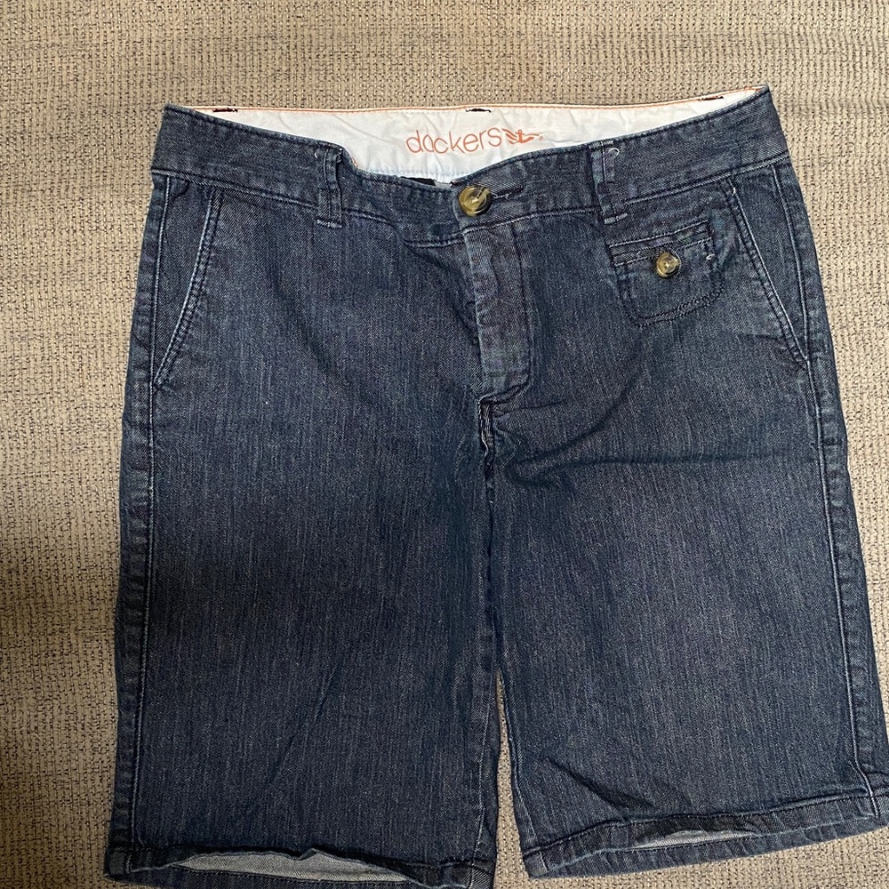 Dockers Dark Blue Casual Shorts
